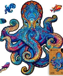 Rompecabezas de madera original UNIDRAGON - Pulpo