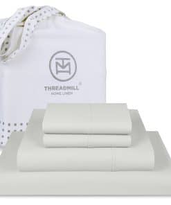 Juego de sábanas Threadmill Cotton para cama King Size,