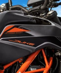 Calcomanías de Motores de Resina 3D Compatible con KTM Duke