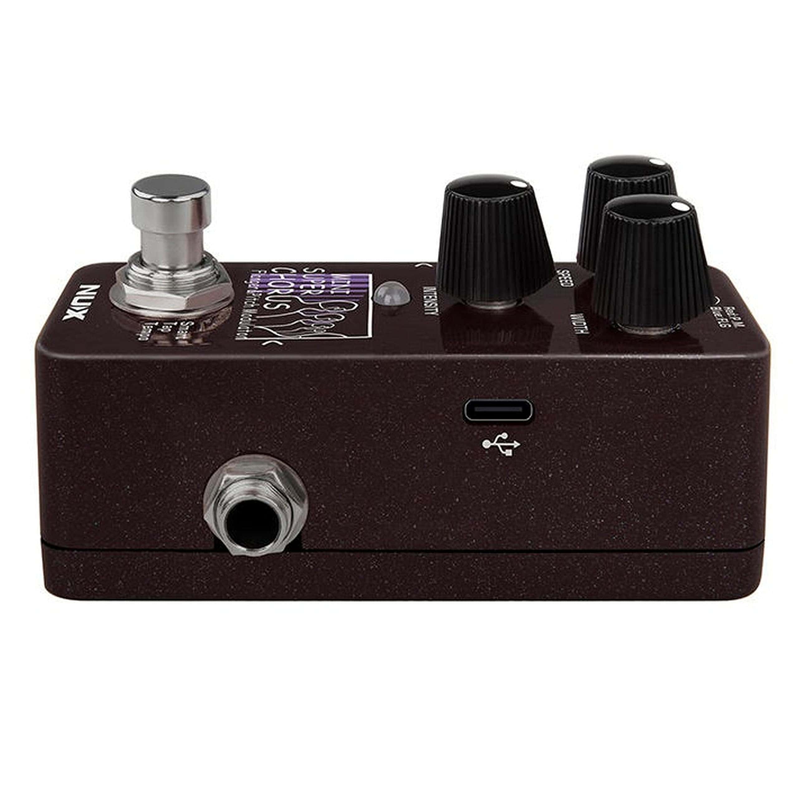 Pedal de Efectos NUX Mini SCF Super Chorus, Flanger y Pitch - Imagen 8