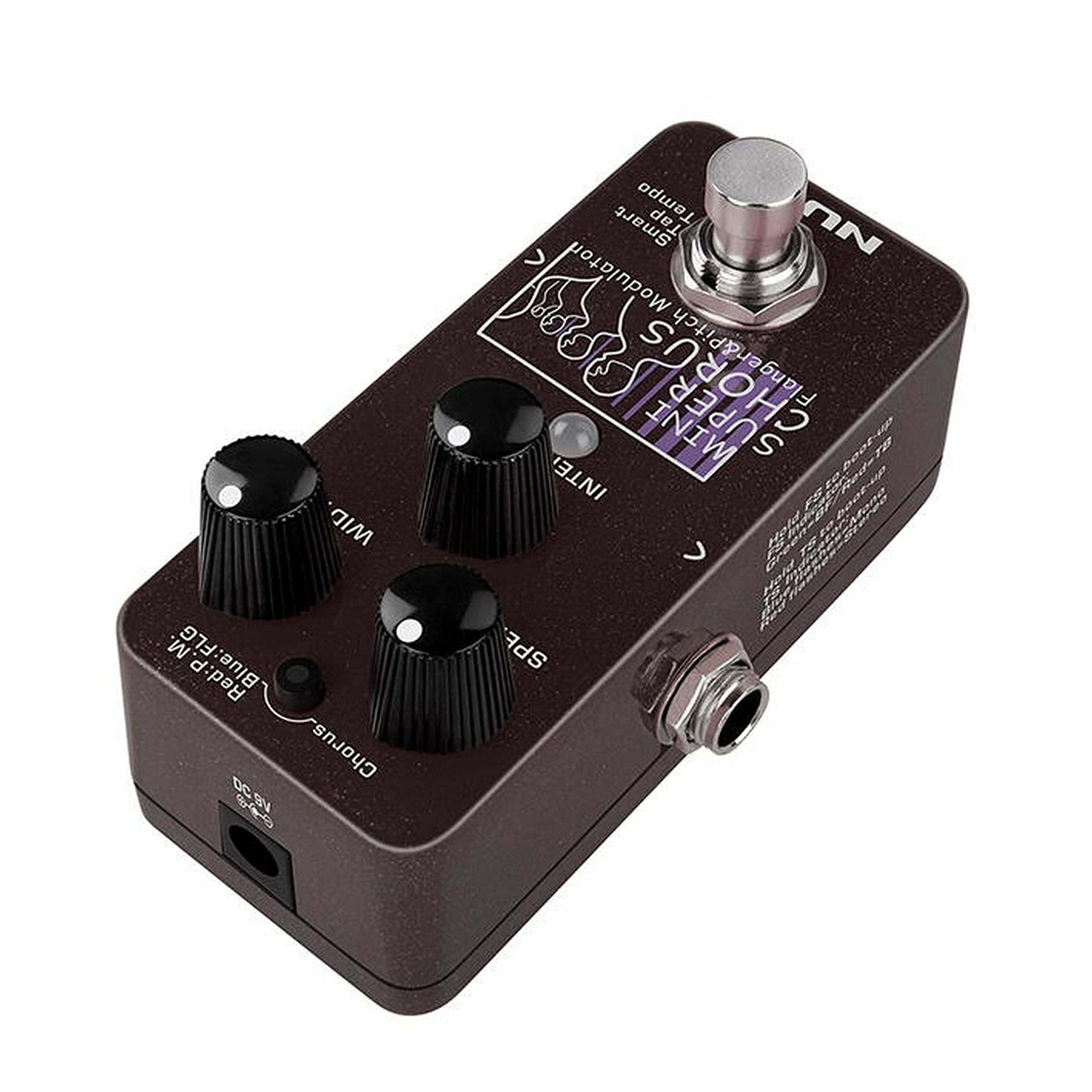 Pedal de Efectos NUX Mini SCF Super Chorus, Flanger y Pitch - Imagen 5
