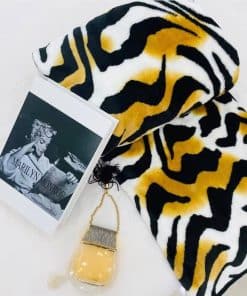 Manta de Franela Estampada de Tigre HOLY HONEY Mantita