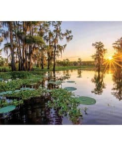 Rompecabezas Anatolian - Amanecer sobre Duck Lake,