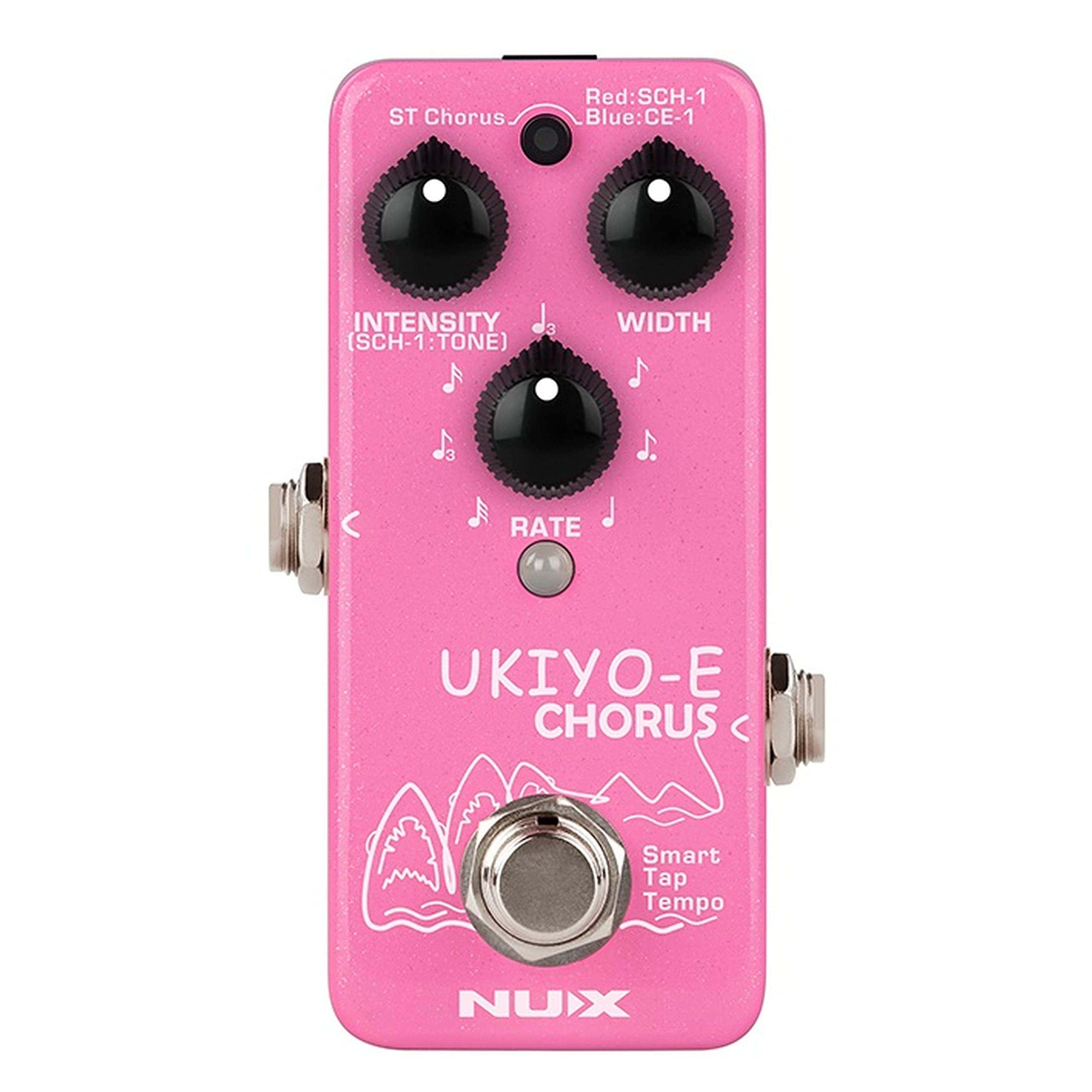 Pedal de Efectos de Guitarra Chorus NUX UKIYO-E Mini