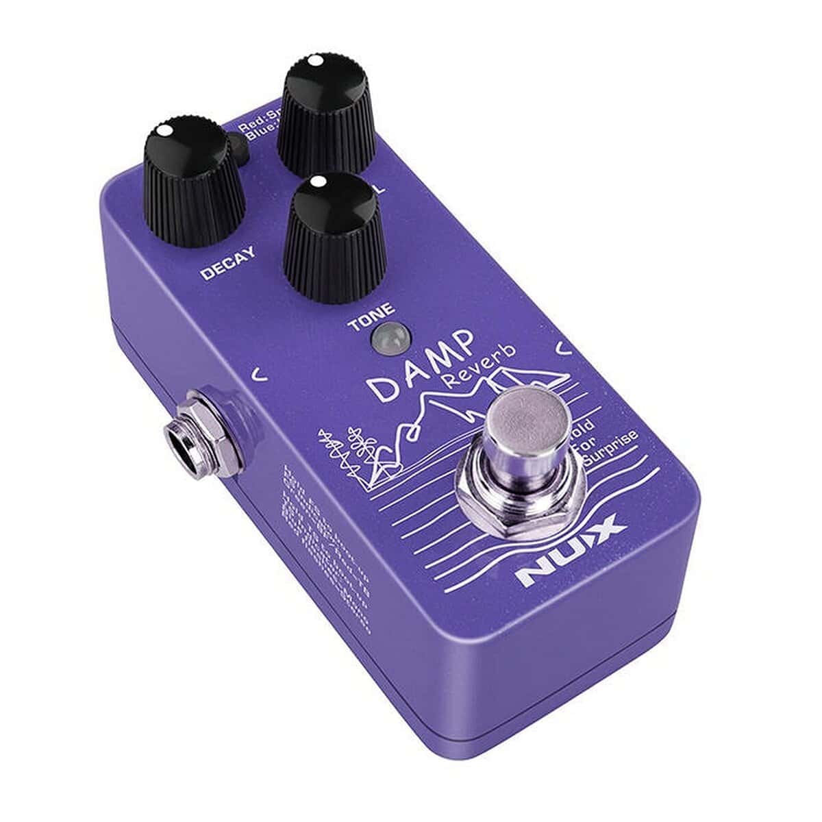 Pedal de Efectos de Guitarra NUX Damp Reverb con Plate, - Imagen 4