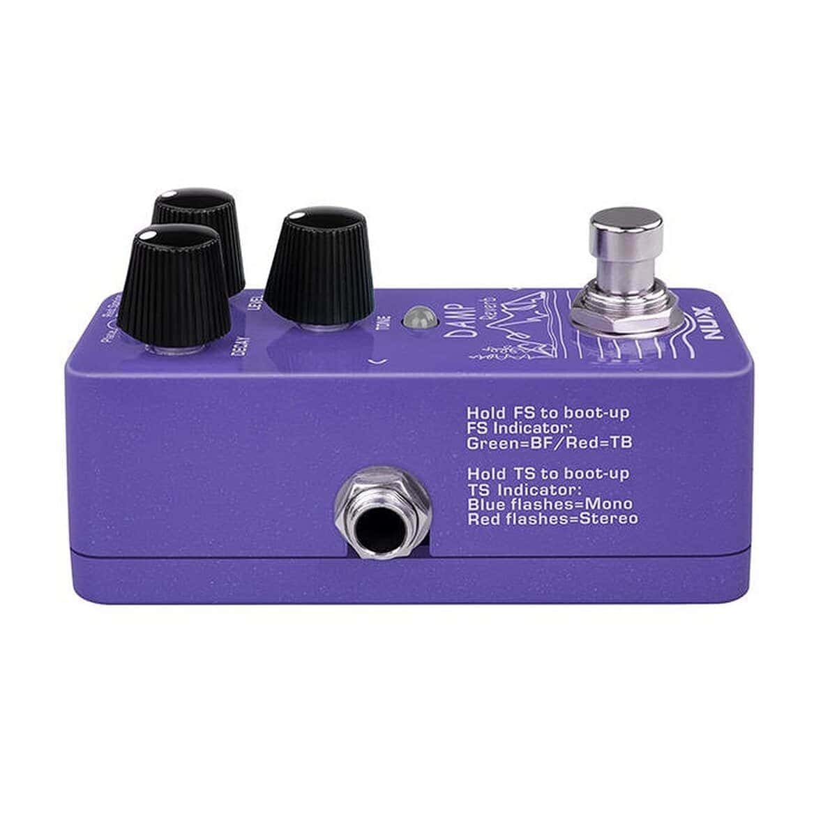Pedal de Efectos de Guitarra NUX Damp Reverb con Plate, - Imagen 7
