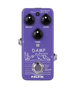 Pedal de Efectos de Guitarra NUX Damp Reverb con Plate,