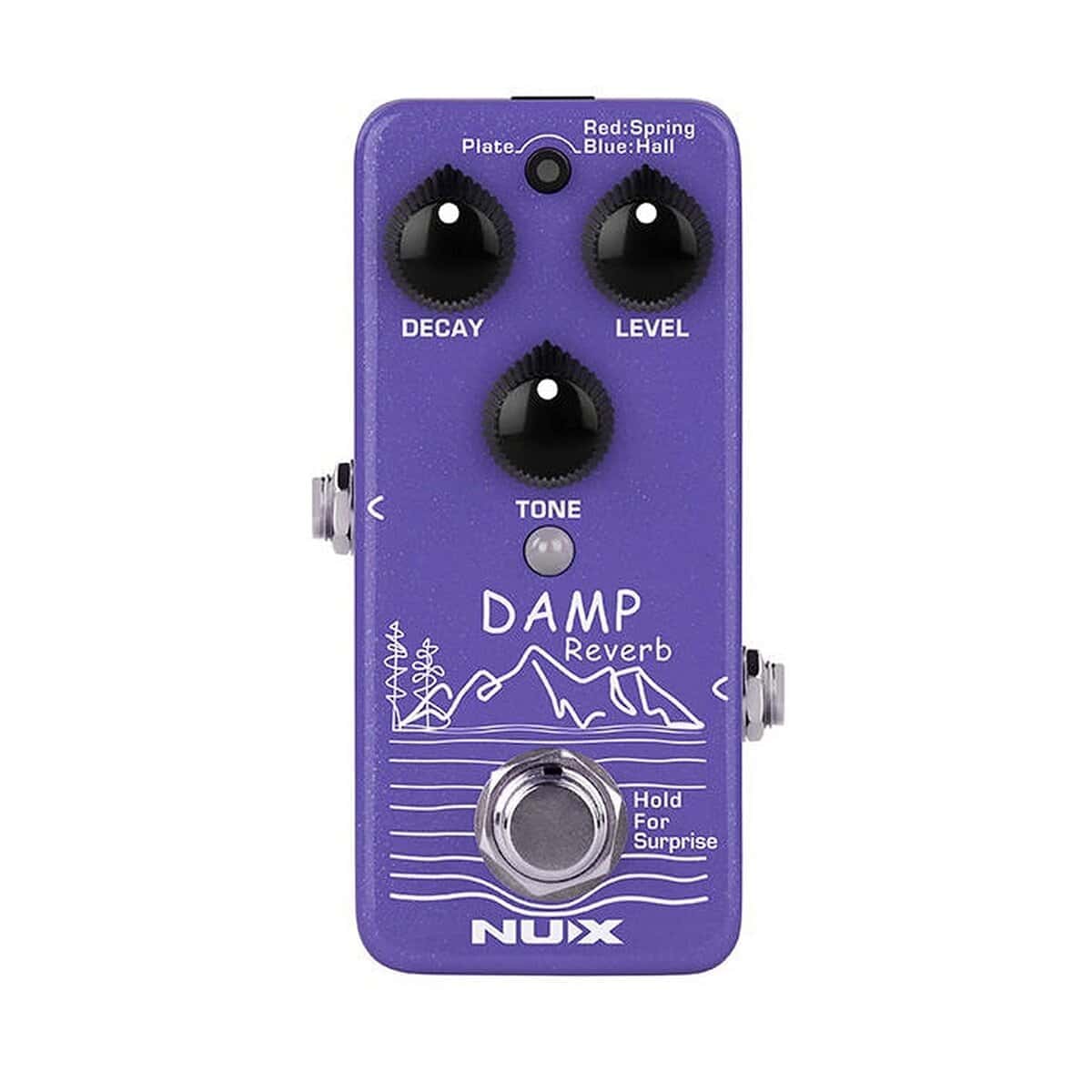 Pedal de Efectos de Guitarra NUX Damp Reverb con Plate,