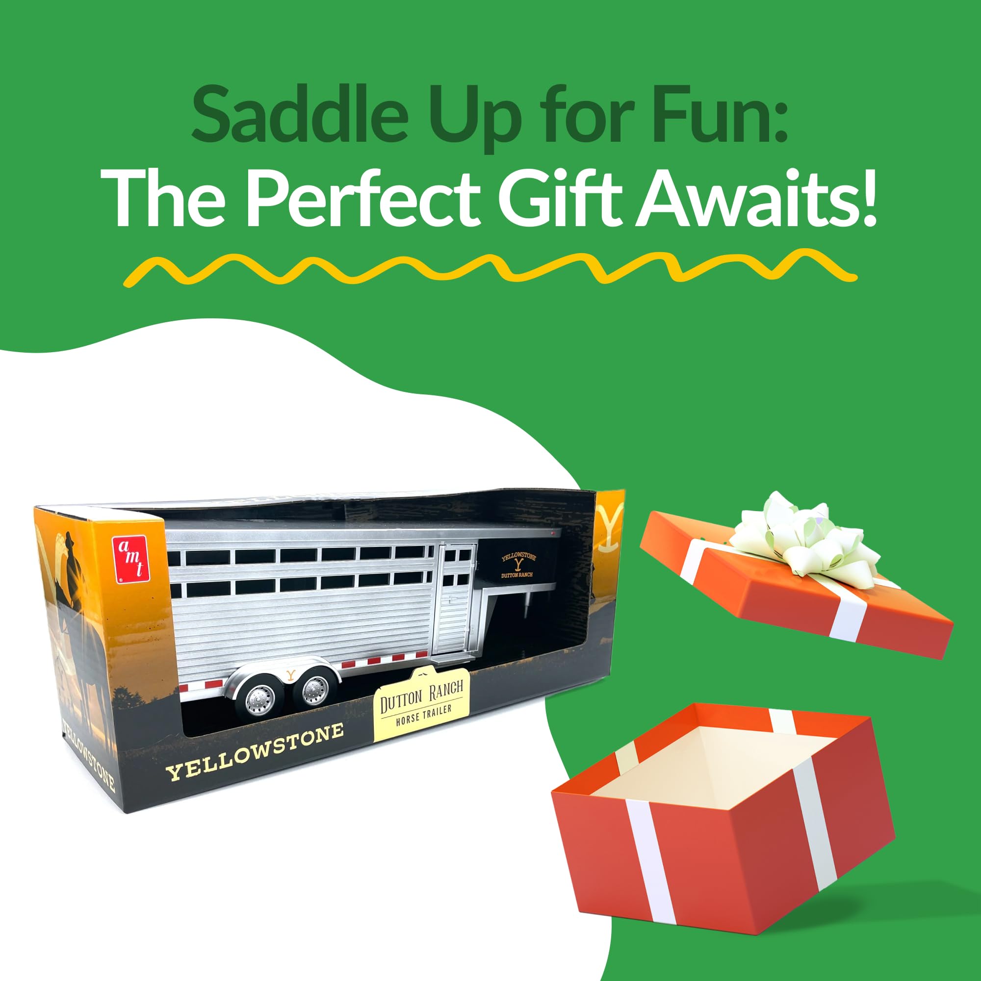 AMT Adult Collectibles - Remolque del Rancho Dutton de - Imagen 6