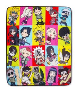 Manta de Felpa con respaldo de Sherpa de Naruto: Shippuden