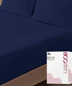 Sábana Ajustable de Lujo 100% Algodón Egipcio Tamaño