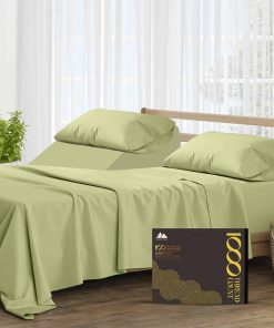 Juego de sábanas Mayfair Linen 100% algodón egipcio puro