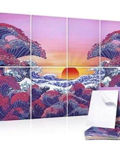 Paneles Acústicos de Arte Tutmyrea, 48" x 32" Autoadhesivos
