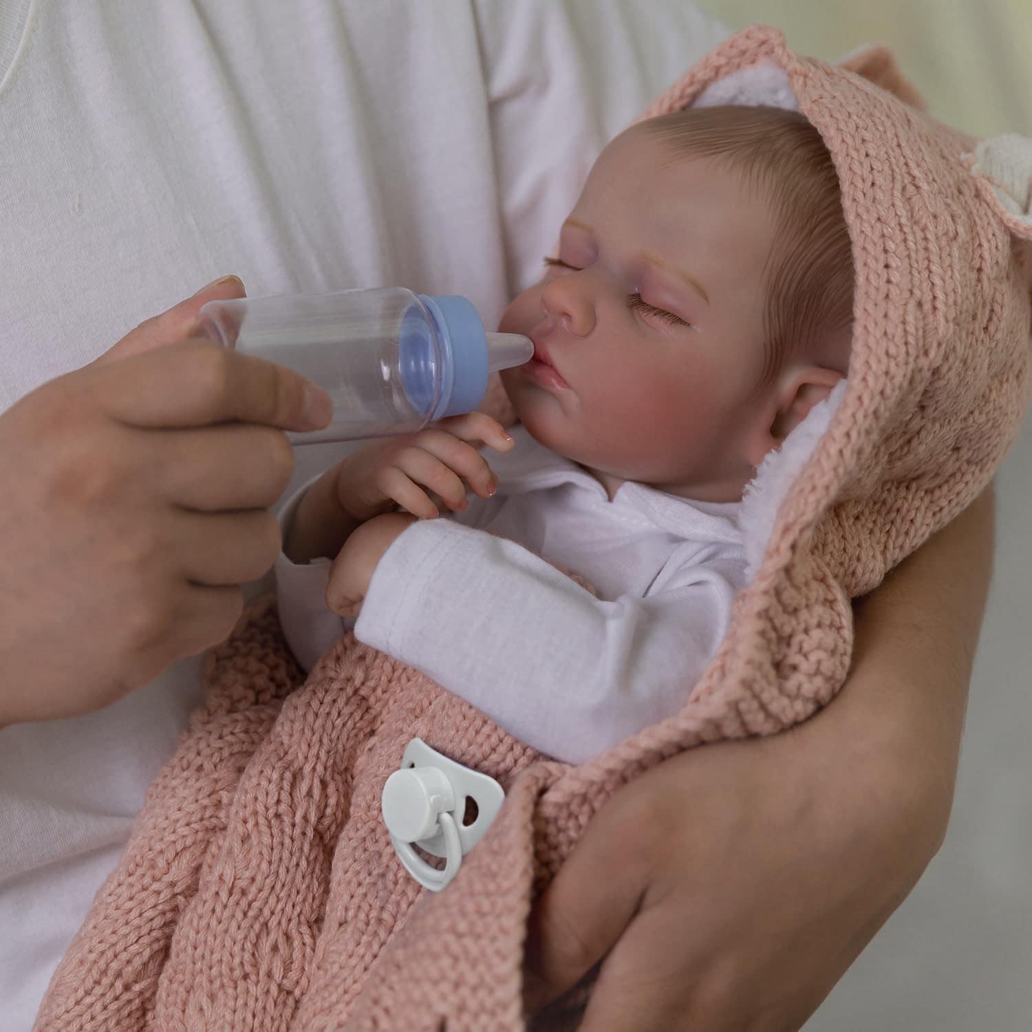 Muñeca Reborn DAYOFF KIDS, 18 pulgadas realista y parecida - Imagen 5