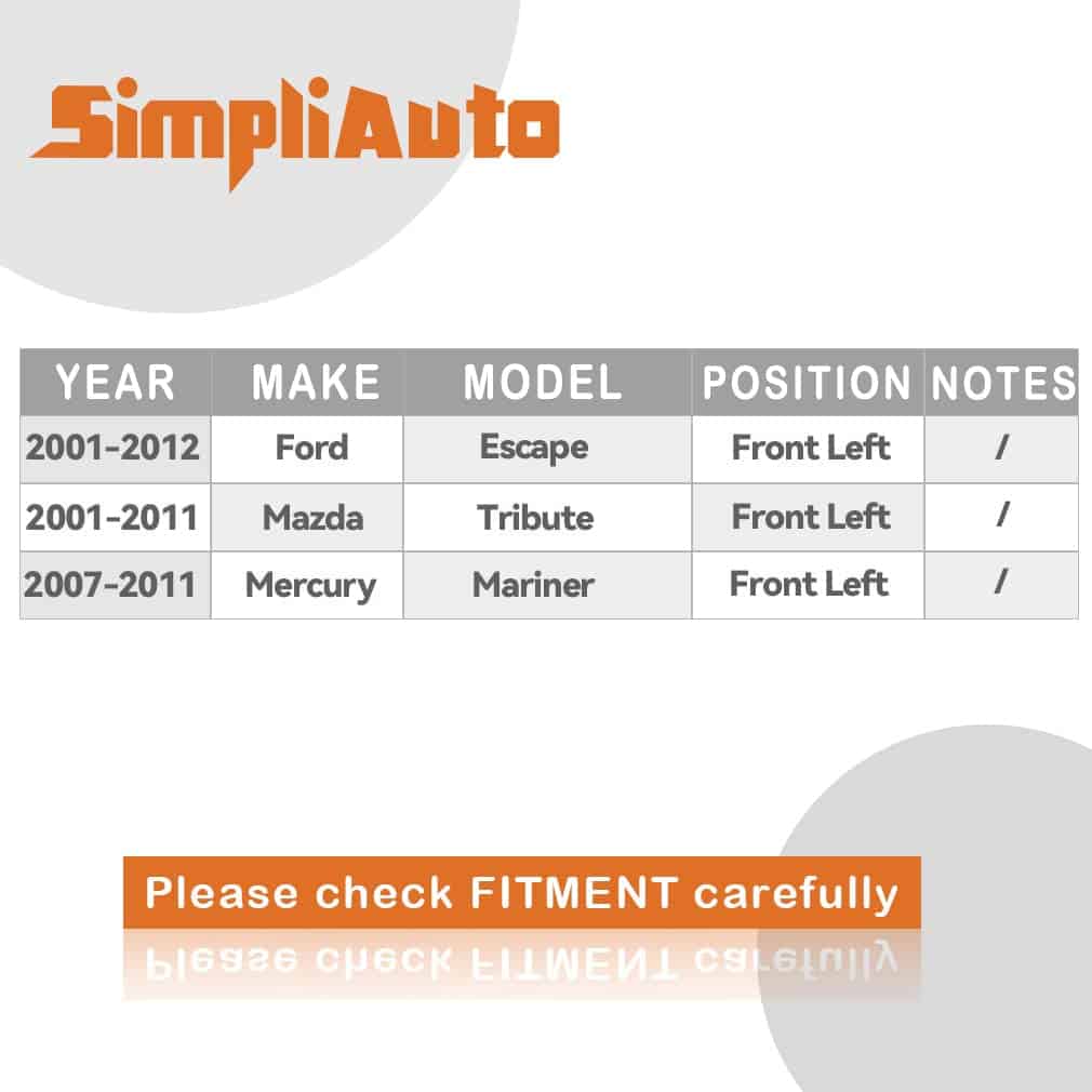 SimpliAuto Ensamblaje de Cubo de Cojinete de Rueda de - Imagen 4