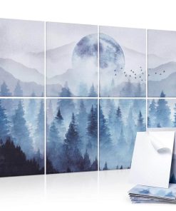 Paneles Acústicos de Arte Tutmyrea, 48" x 32" Autoadhesivos