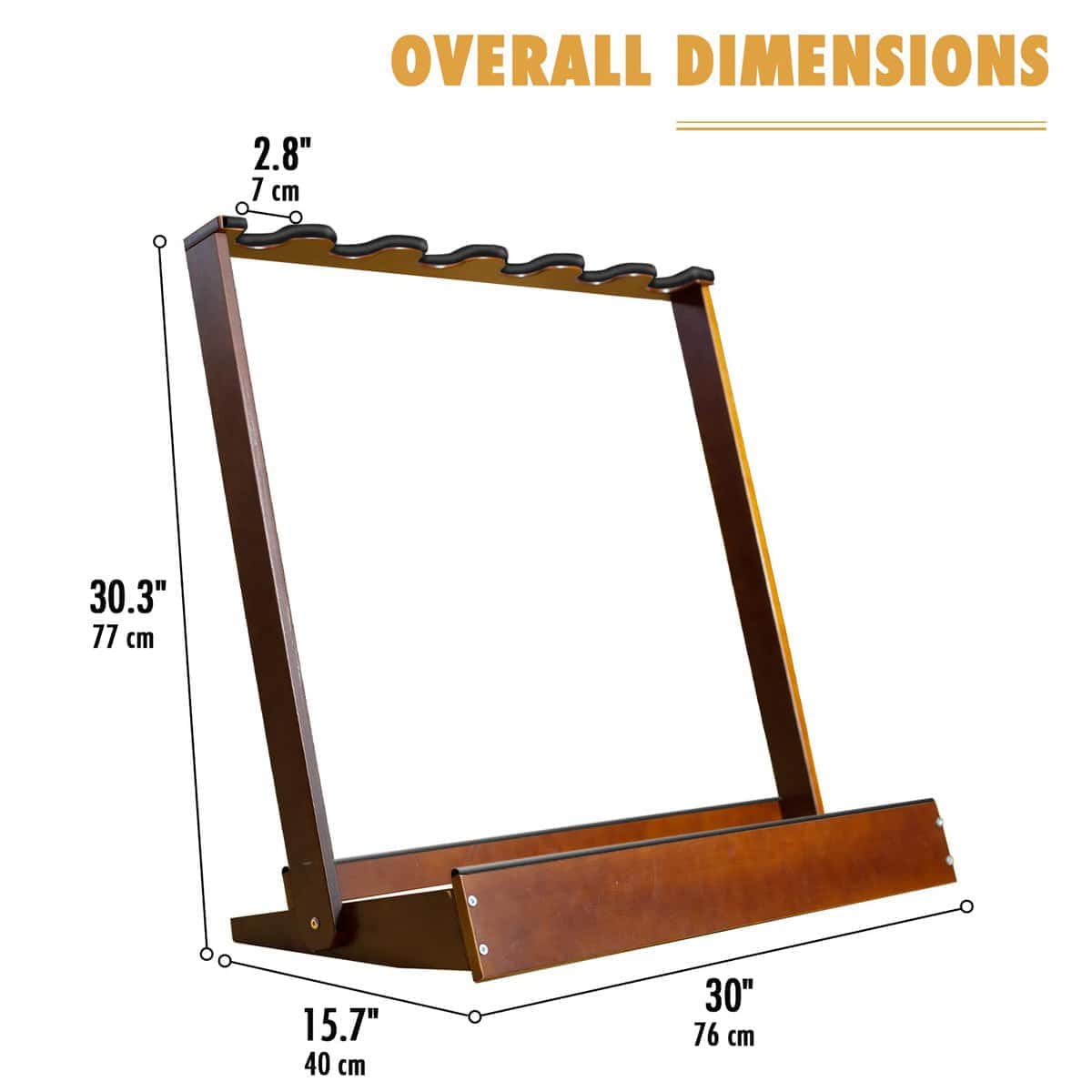 Verovita Soporte de guitarra para múltiples guitarras, - Imagen 7