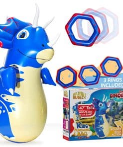 INFLATABLE DUDES Dinosaur 47 Pulgadas- Bolsa de Boxeo para