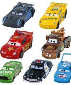 Set de 7 Juguetes para Autos 2 3 Cruz Sheriff The King