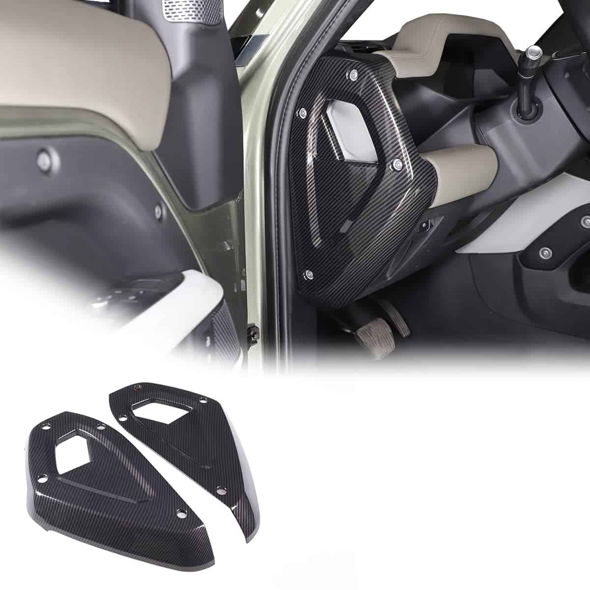 Tiras Decorativas para la Consola Central del Coche en