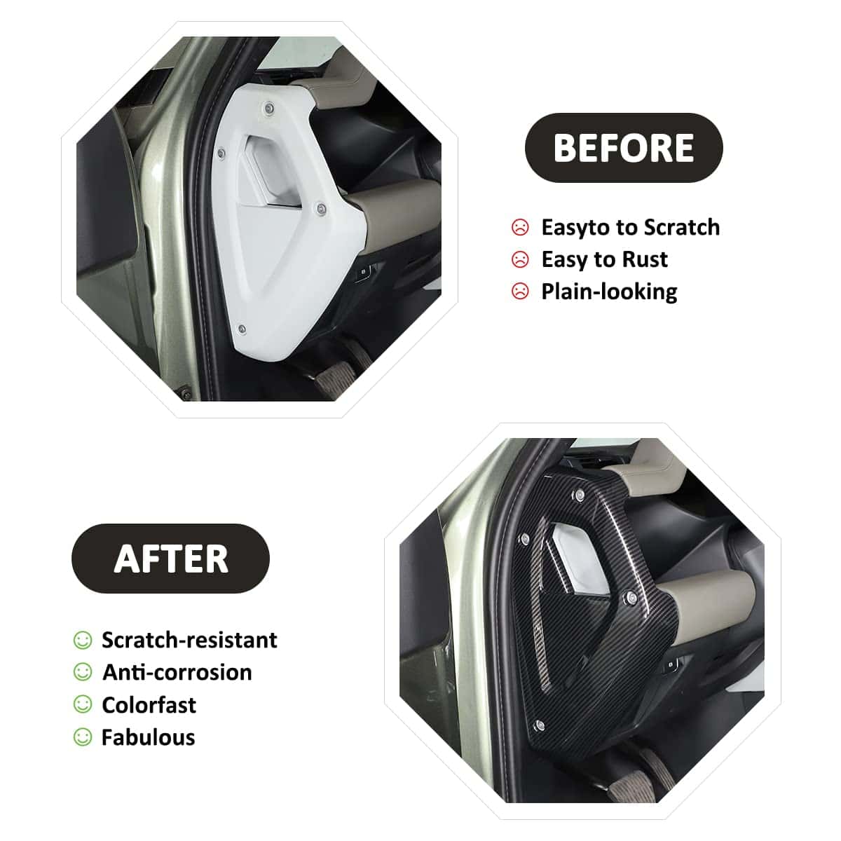 Tiras Decorativas para la Consola Central del Coche en - Imagen 3