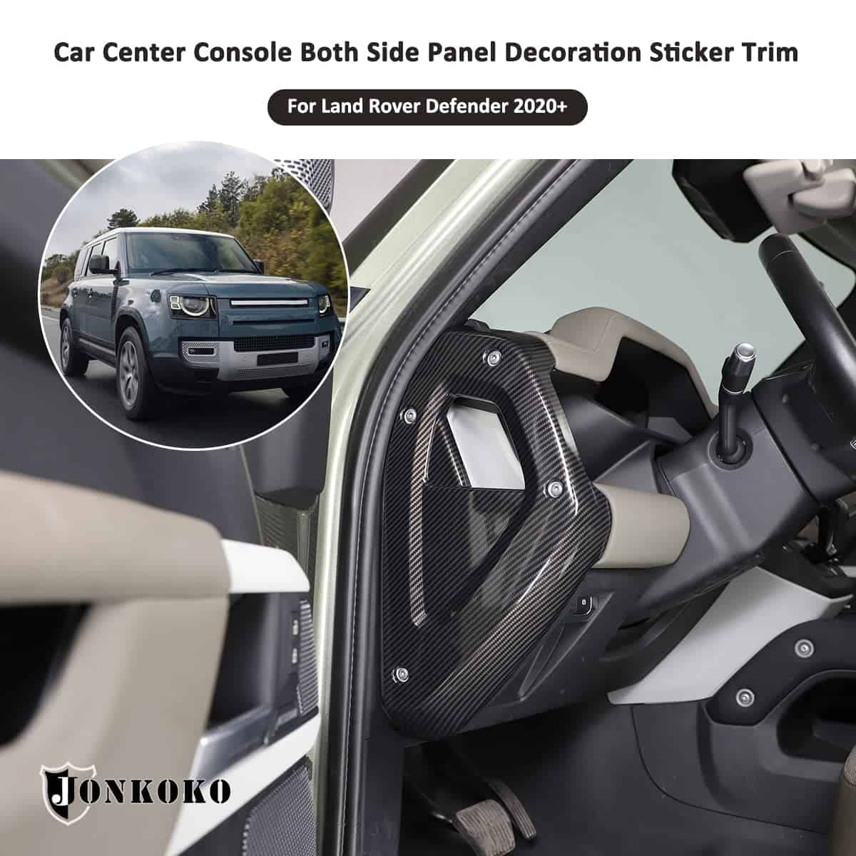 Tiras Decorativas para la Consola Central del Coche en - Imagen 5
