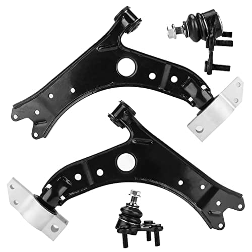 Brazos de control inferiores delanteros con juntas de