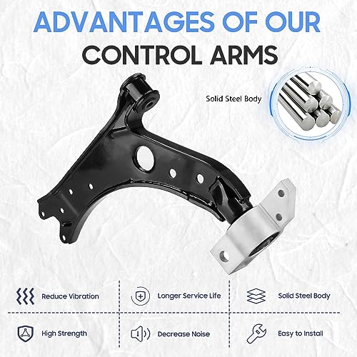 Brazos de control inferiores delanteros con juntas de - Imagen 4