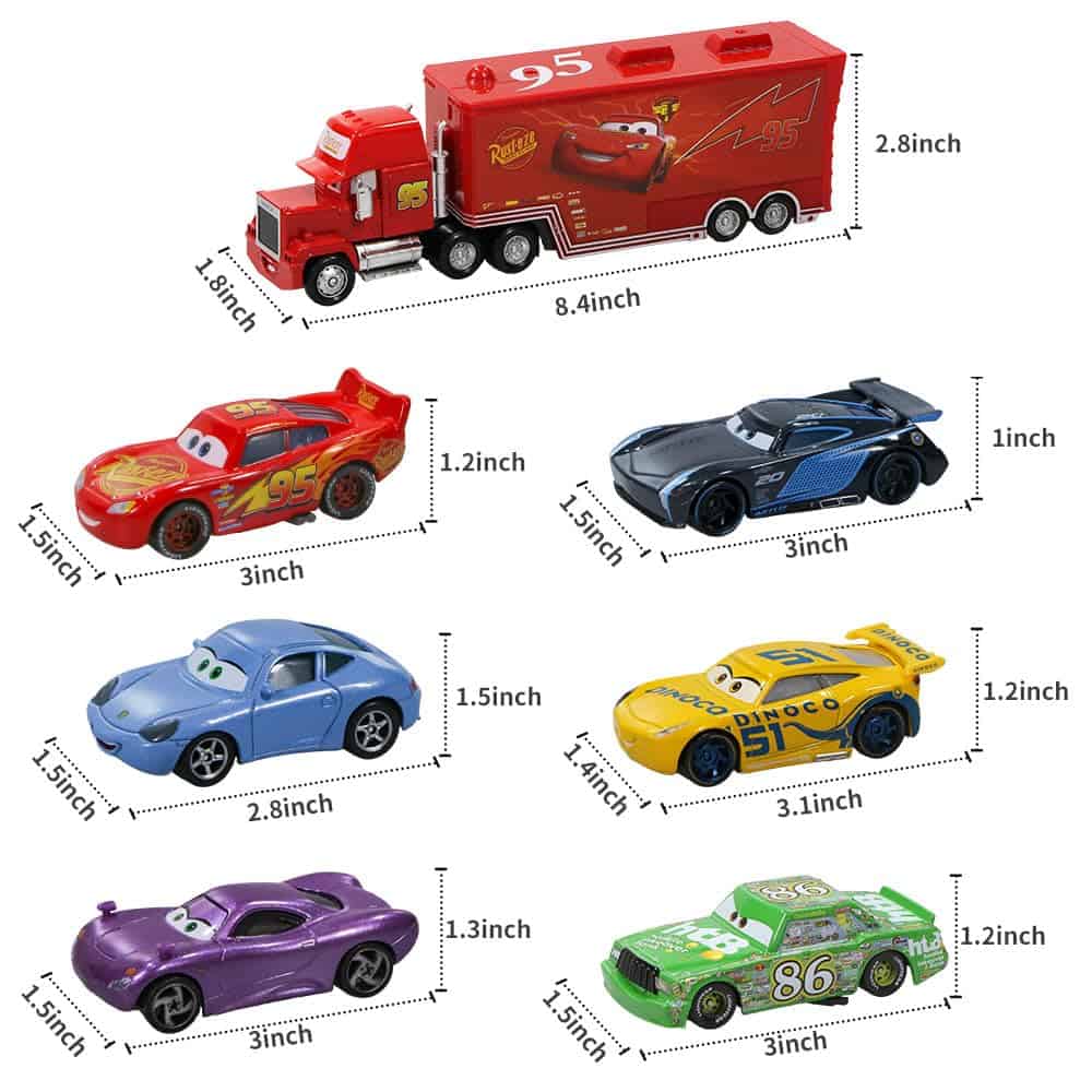 Juego de 15 vehículos de juguete para niños de 2 a 3 años, - Imagen 6