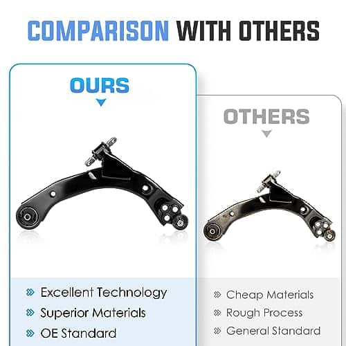 Brazos de control inferiores delanteros de repuesto para - Imagen 7