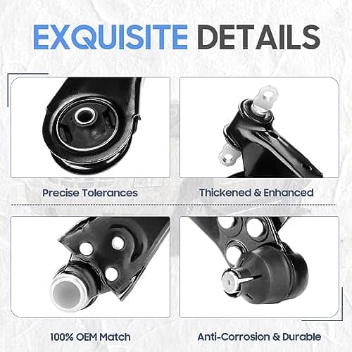 Brazos de control inferiores delanteros de repuesto para - Imagen 6