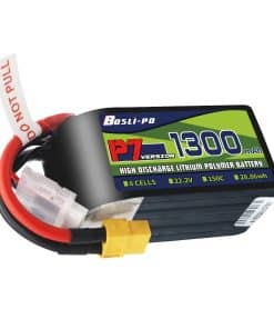 Batería Lipo BosLi-Po 6S 22.2V 1300mAh 150C Alta Tasa de