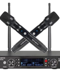 Sistema de Micrófono Inalámbrico Berlingtone, 2 Micrófonos