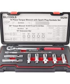 Juego de 9 piezas de llaves de bujía BILITOOLS con llave de