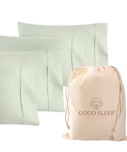 Juego de 4 Fundas de Almohada King, 800 TC 100% Algodón