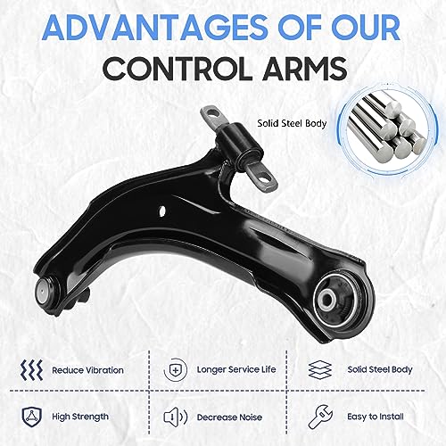 Brazos de control inferiores delanteros con ensamble de - Imagen 4