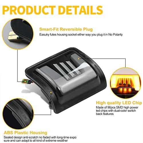 Luces de intermitente LED de vuelta para espejos laterales - Imagen 7