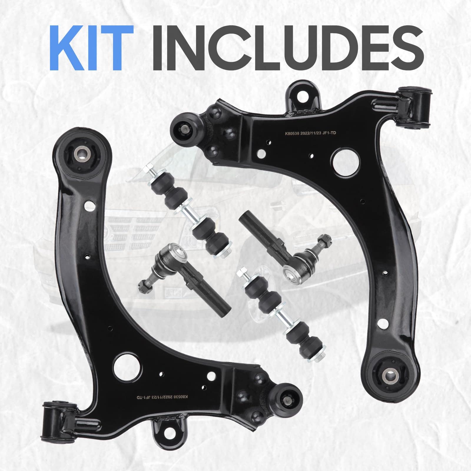 Brazos de control inferiores delanteros con junta de bola, - Imagen 5