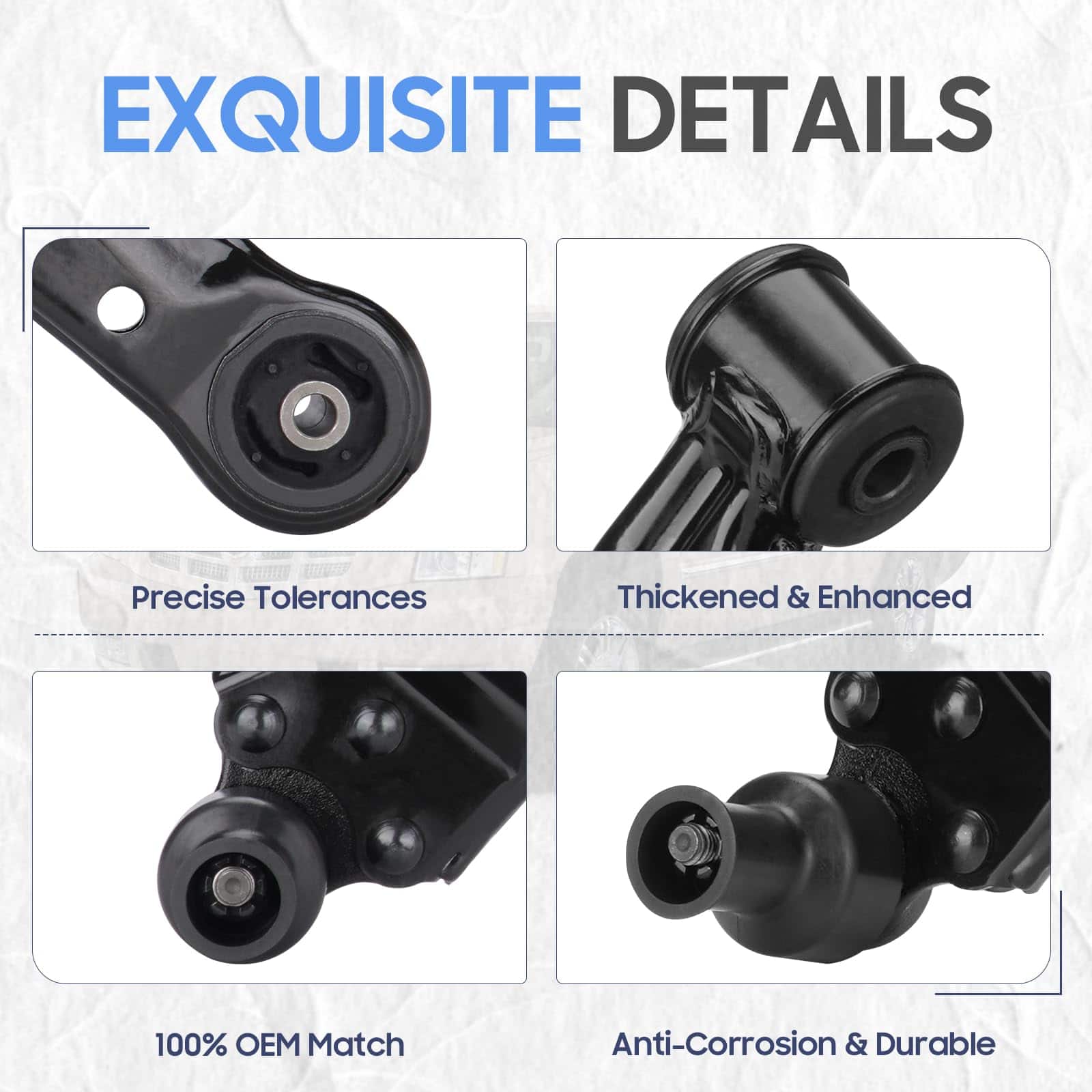 Brazos de control inferiores delanteros con junta de bola, - Imagen 6