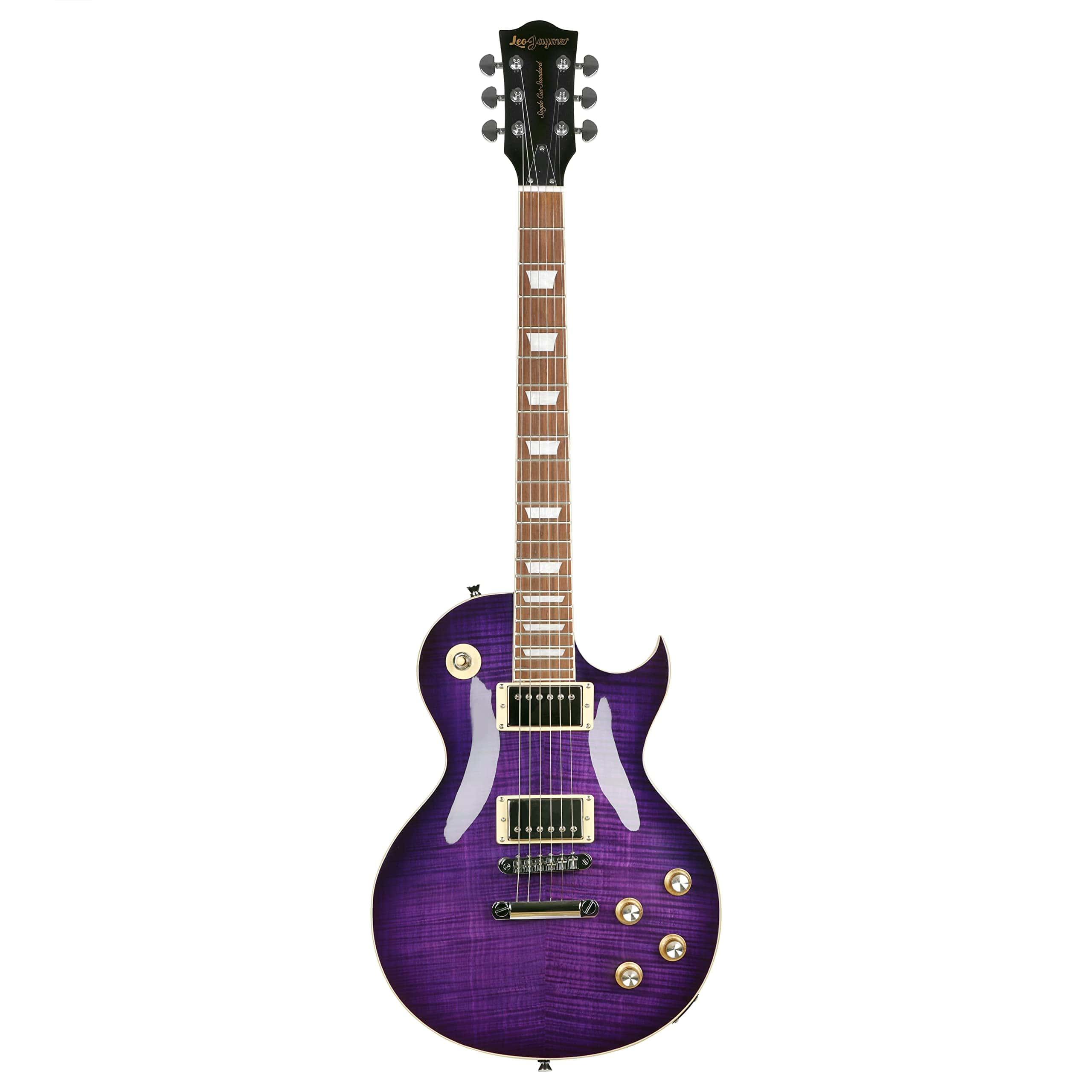 Guitarra Eléctrica Leo Jaymz 39'' Estilo Les Paul - Cuerpo