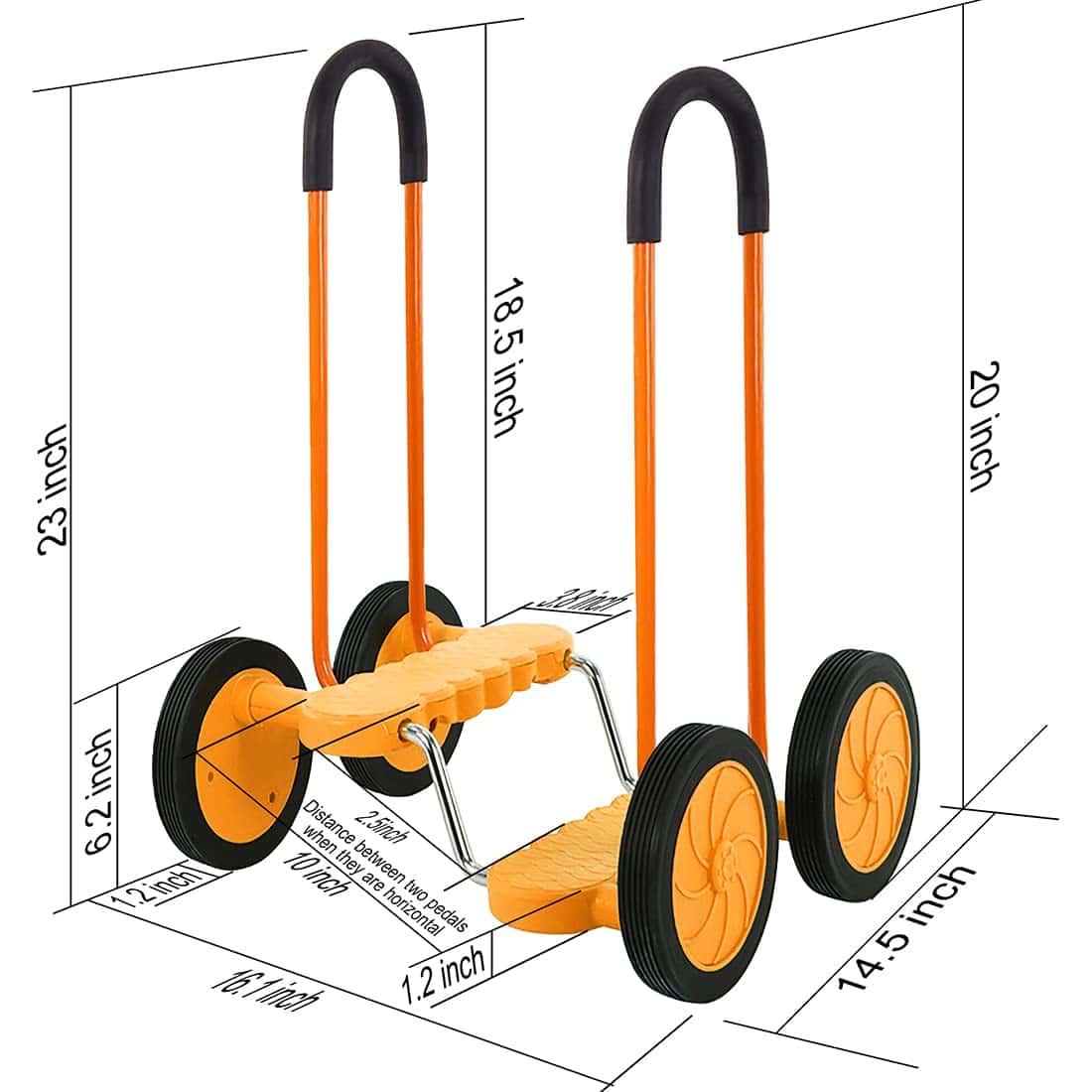 Bicicleta de Equilibrio para Niños RGHH - -Naranja - Imagen 4