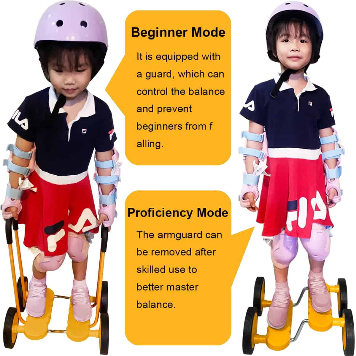 Bicicleta de Equilibrio para Niños RGHH - -Naranja - Imagen 3