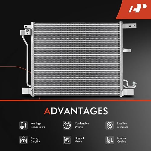 A-Premium Condensador de Aire Acondicionado A/C Compatible - Imagen 6