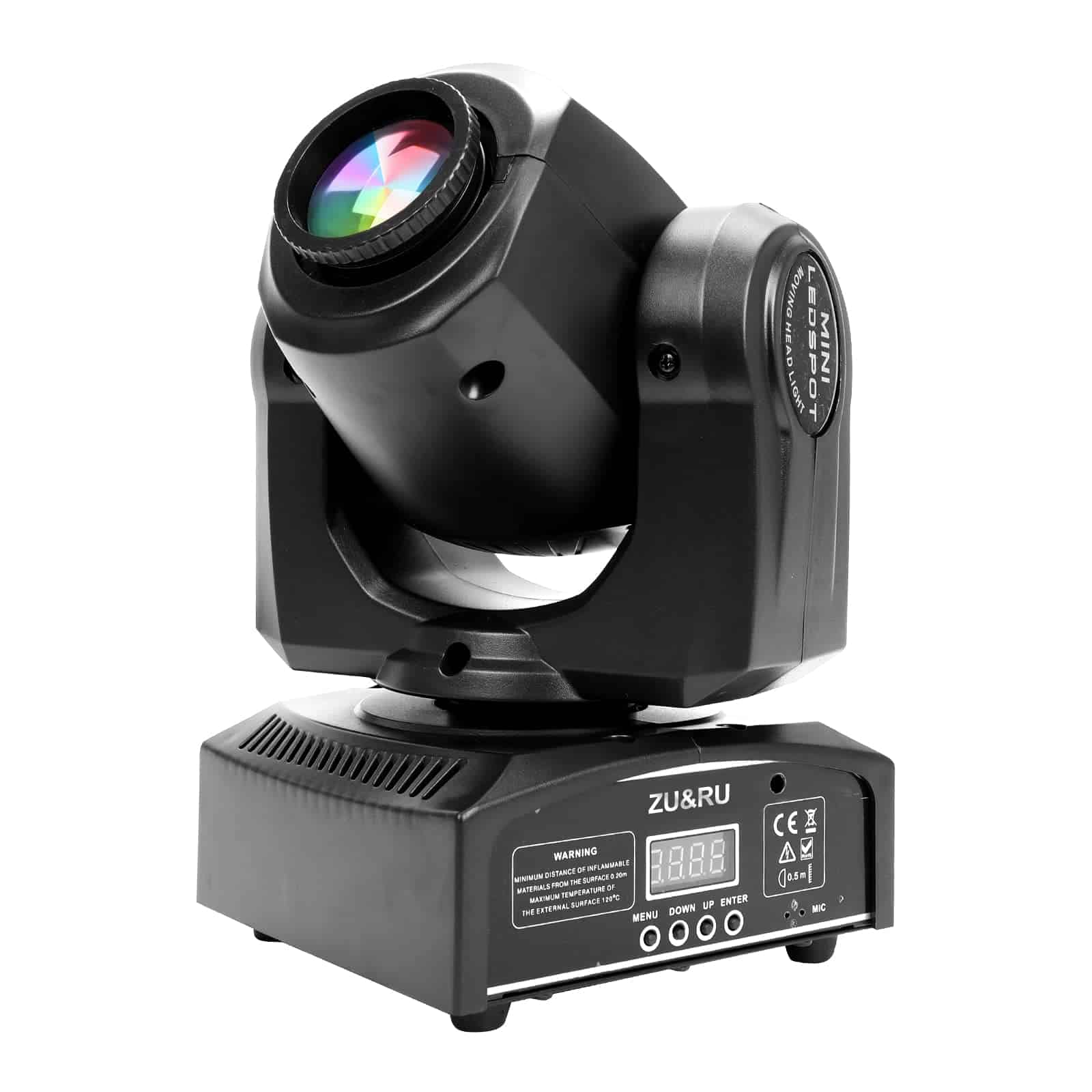 ZU&RU Luces de Escenario LED Luces Móviles de Cabeza 8