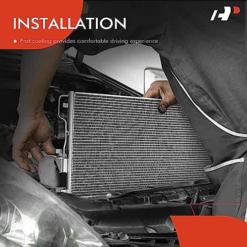 Condensador de Aire Acondicionado A-Premium Compatible con - Imagen 8