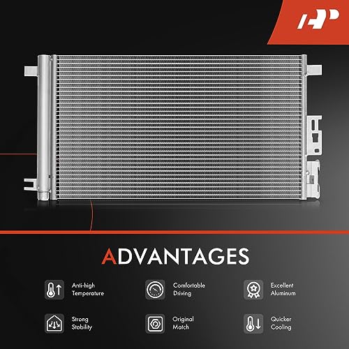 Condensador de Aire Acondicionado A-Premium Compatible con - Imagen 6