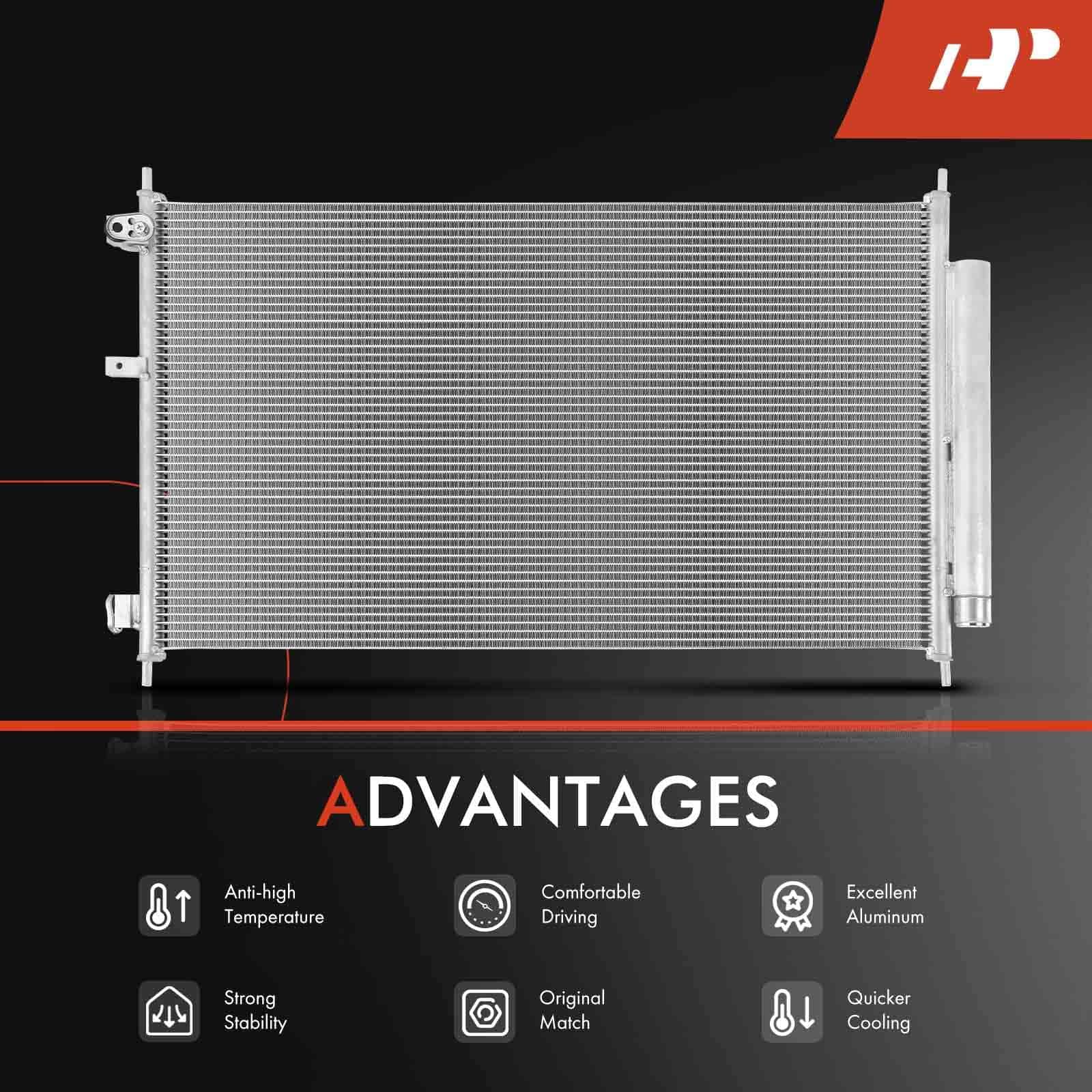 Condensador de Aire Acondicionado A-Premium Compatible con - Imagen 6