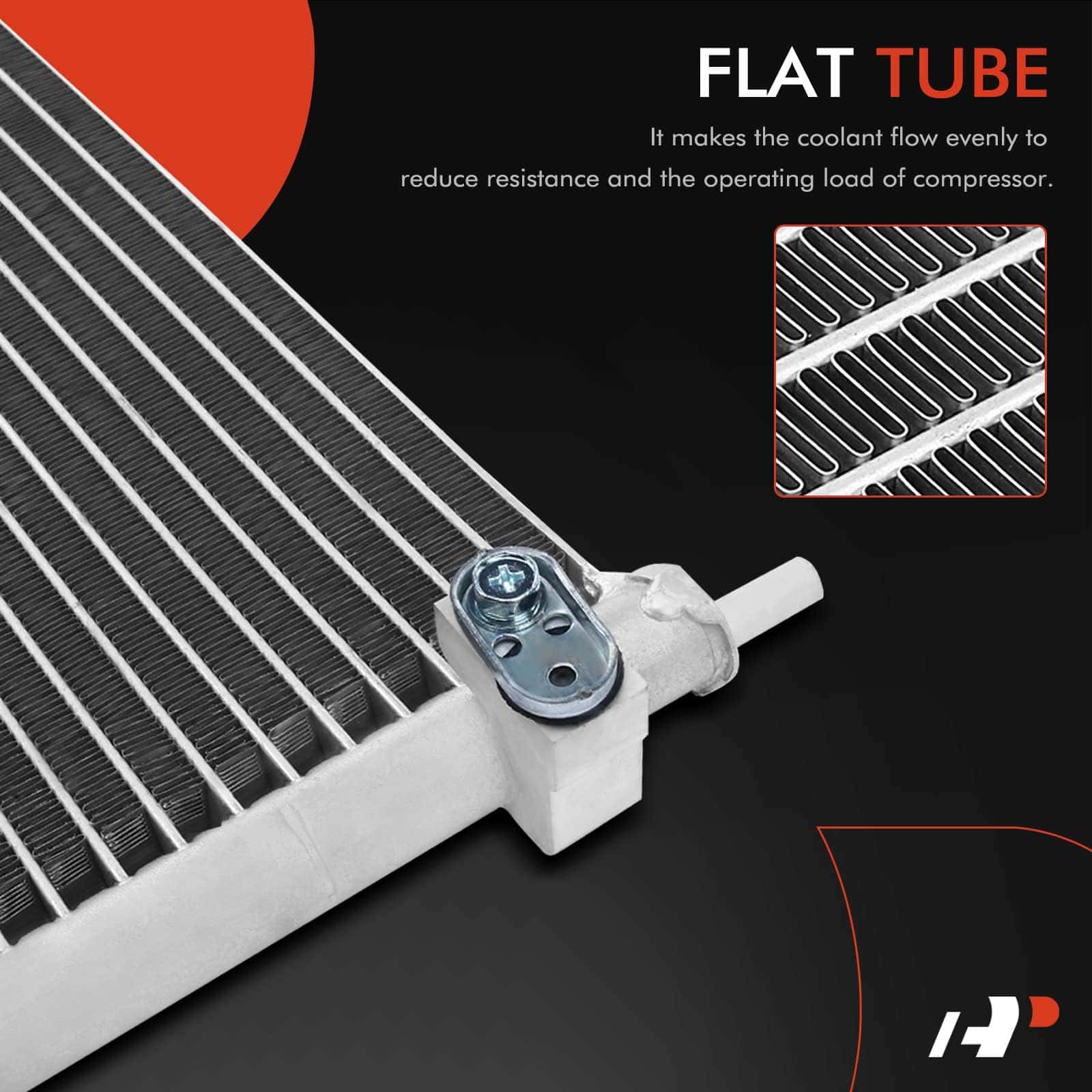 Condensador de Aire Acondicionado A-Premium Compatible con - Imagen 4