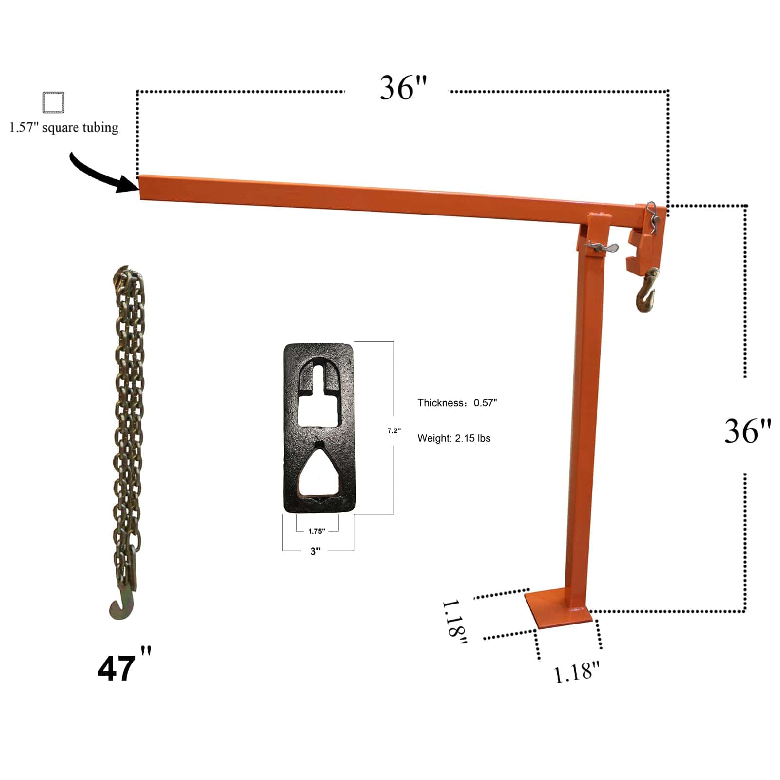 Extractor de Postes T Extractor de Postes de Esgrima - Imagen 4