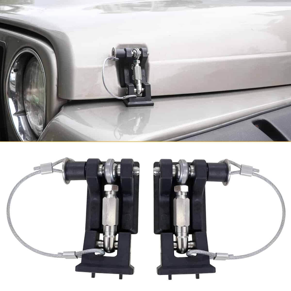 Cerrojo de capó con cierre West-xingzhe TJ para Jeep